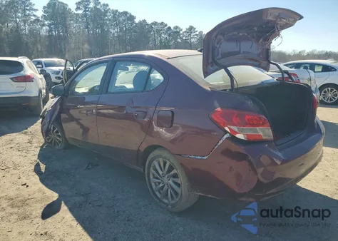 2019 Mitsubishi Mirage G4 Es z USA, uszkodzony, nr VIN ML32F3FJ6KHF07522